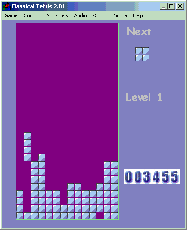 Classical Tetris Screenshot